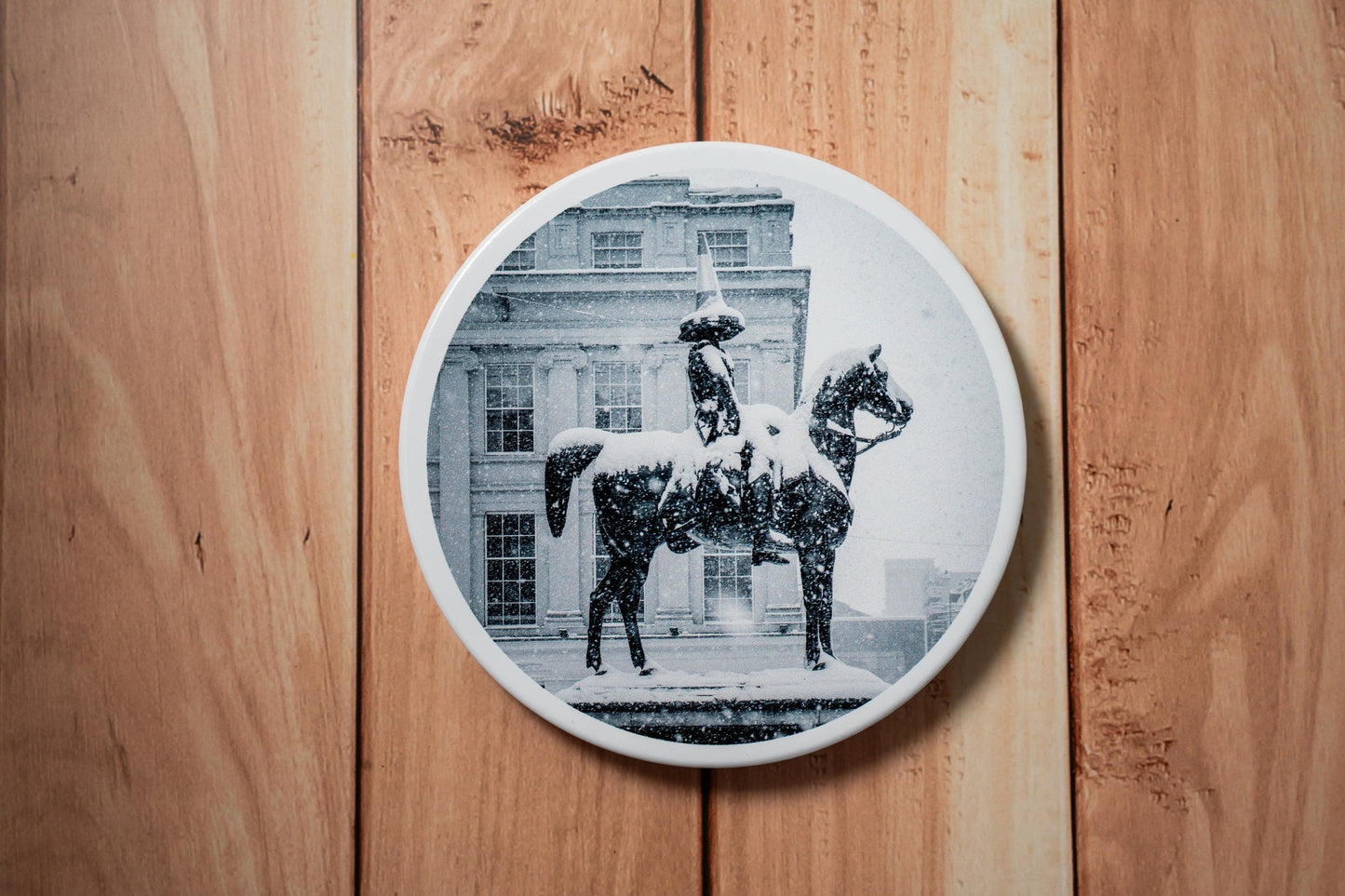 Scotland Photography Ceramic Coaster | Cork Backed | Scottish Souvenir | 10cm Kunal Tewari Photography