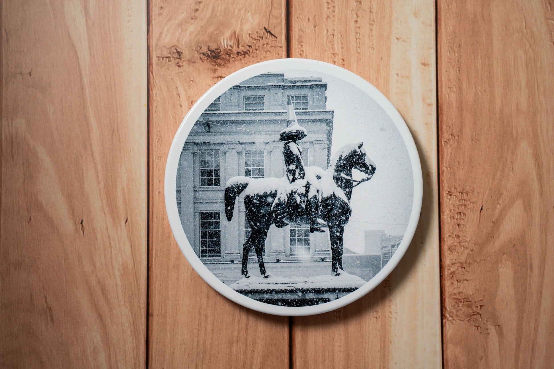 Scotland Photography Ceramic Coaster | Cork Backed | Scottish Souvenir | 10cm Kunal Tewari Photography