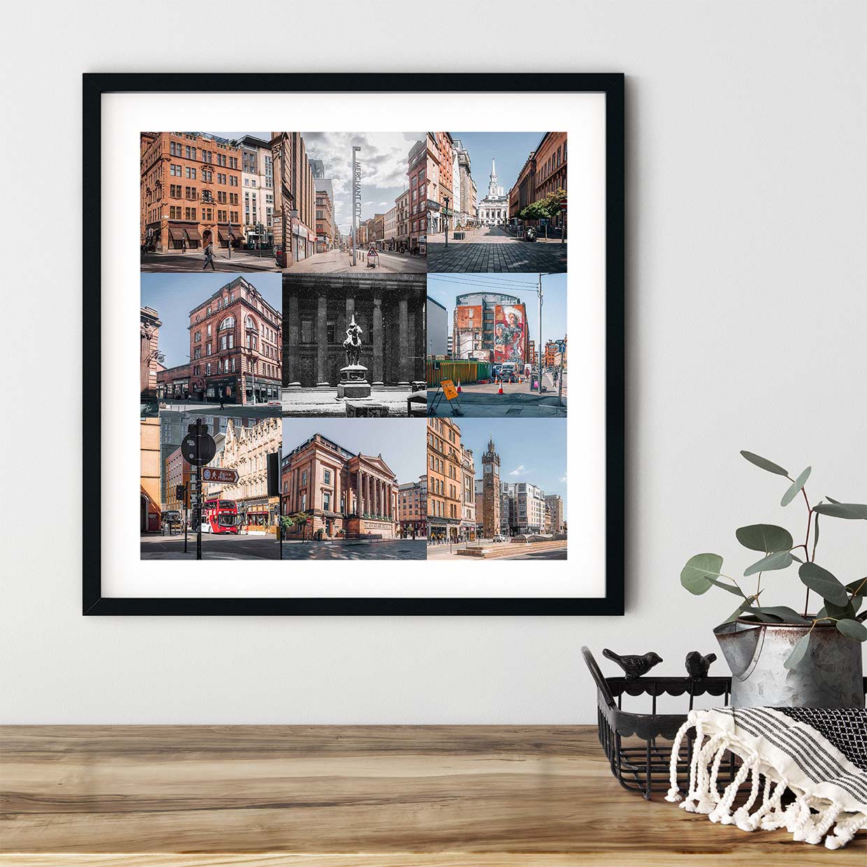 Merchant city special edition collage print