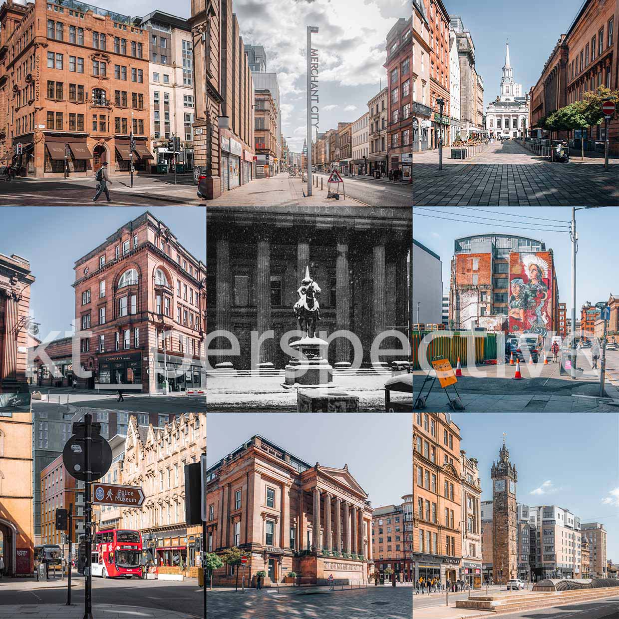 Merchant city special edition collage print