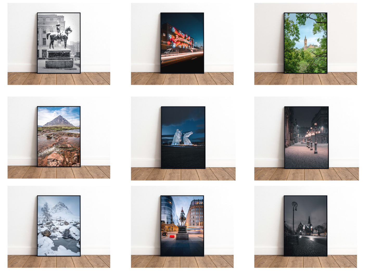 Any 2 A4 Mounted Prints for £50 | Glasgow & Scottish Highlands Photography Kunal Tewari Photography
