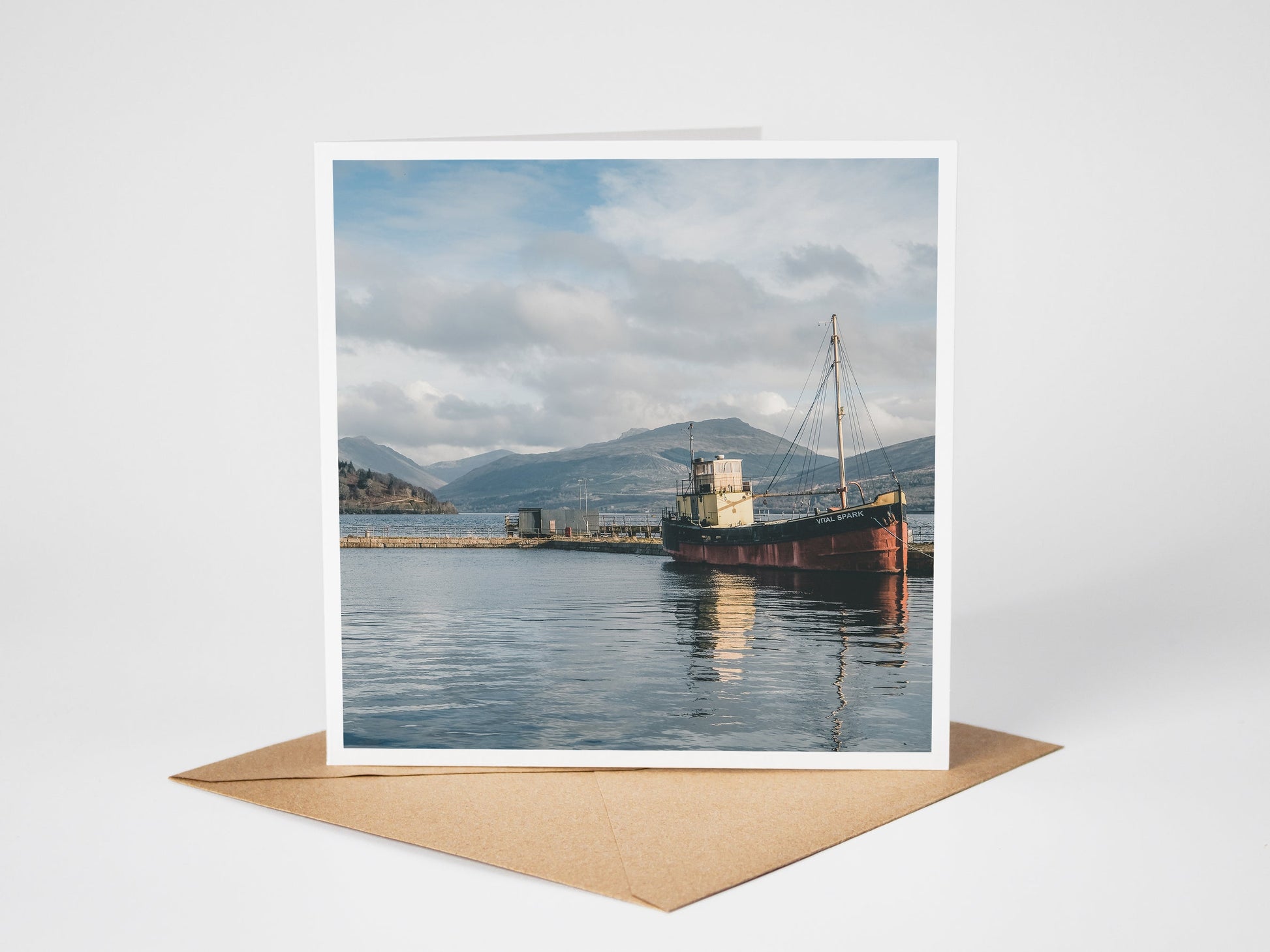 Inveraray, Scotland Greeting Card – Fine Art Photography | 150 × 150 mm Kunal Tewari Photography