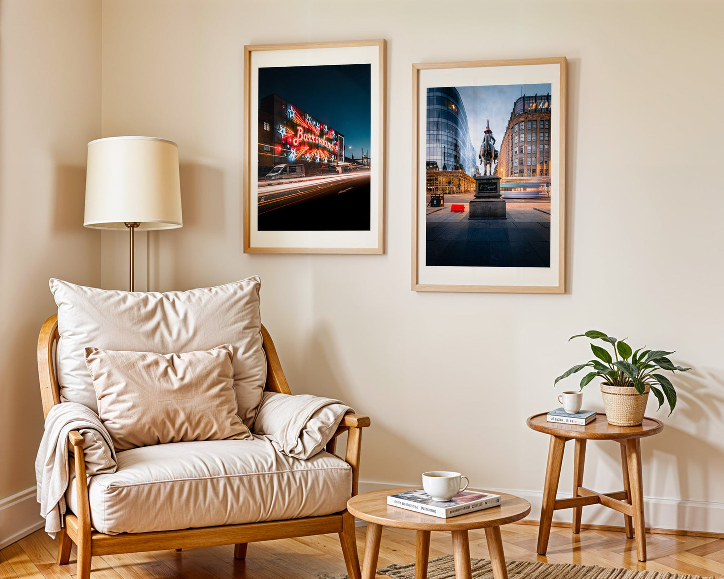 Glasgow Landmarks Print Set – Duke of Wellington & Barrowland Fine Art Prints (Set of 2) Kunal Tewari Photography