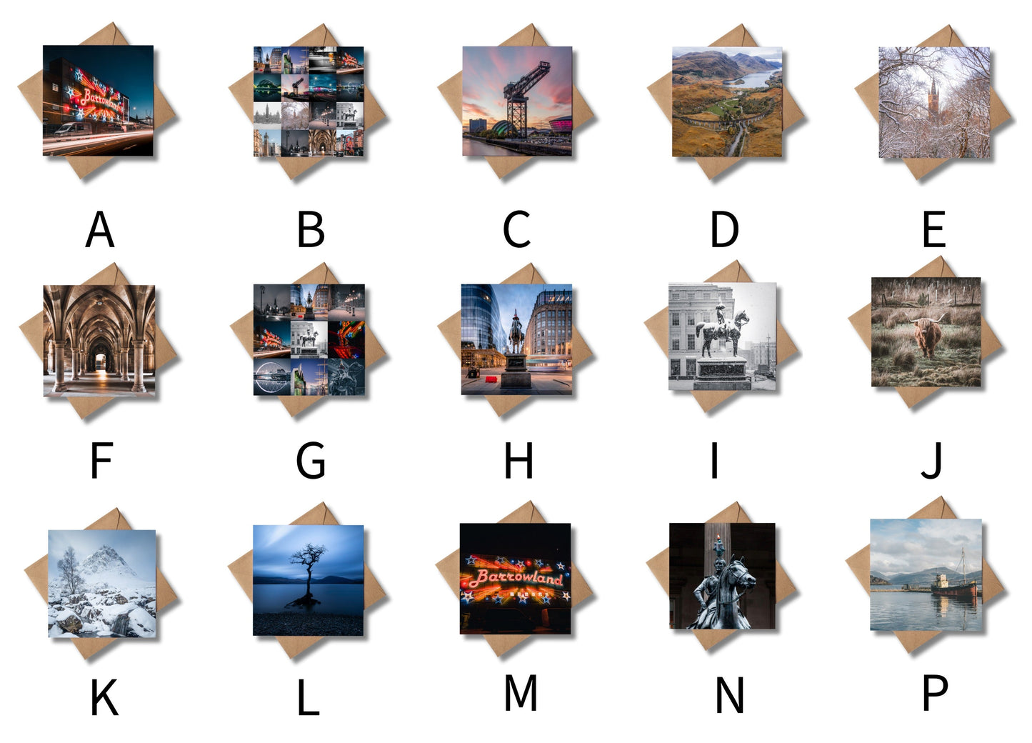 Scottish Photography Greeting Card Bundle | 4 for £12 Kunal Tewari Photography