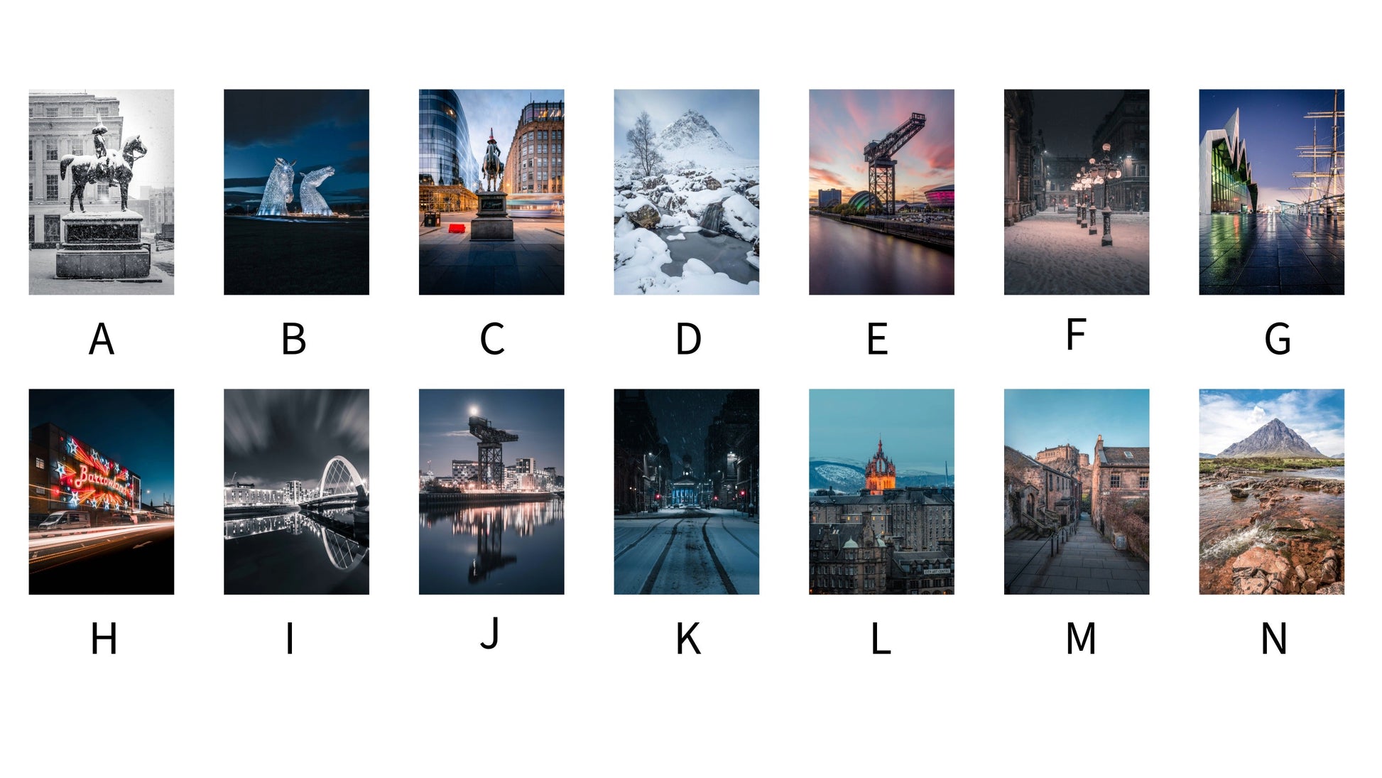 Any 2 A4 Mounted Prints for £50 | Glasgow & Scottish Highlands Photography Kunal Tewari Photography