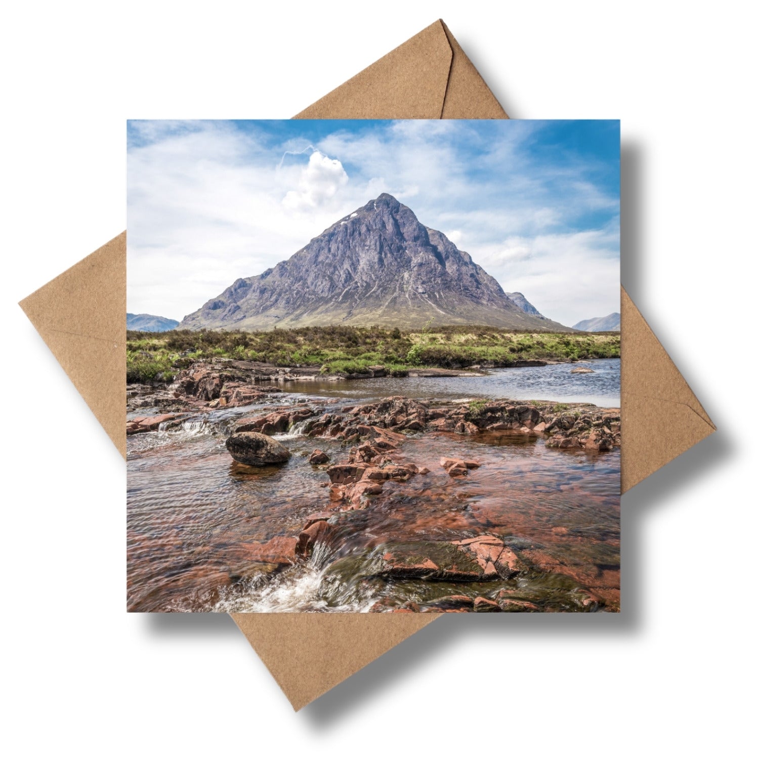 Majestic Glencoe Greeting card - Kunal Tewari Photography