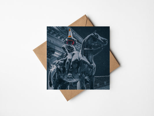 Frozen Cone Greeting card