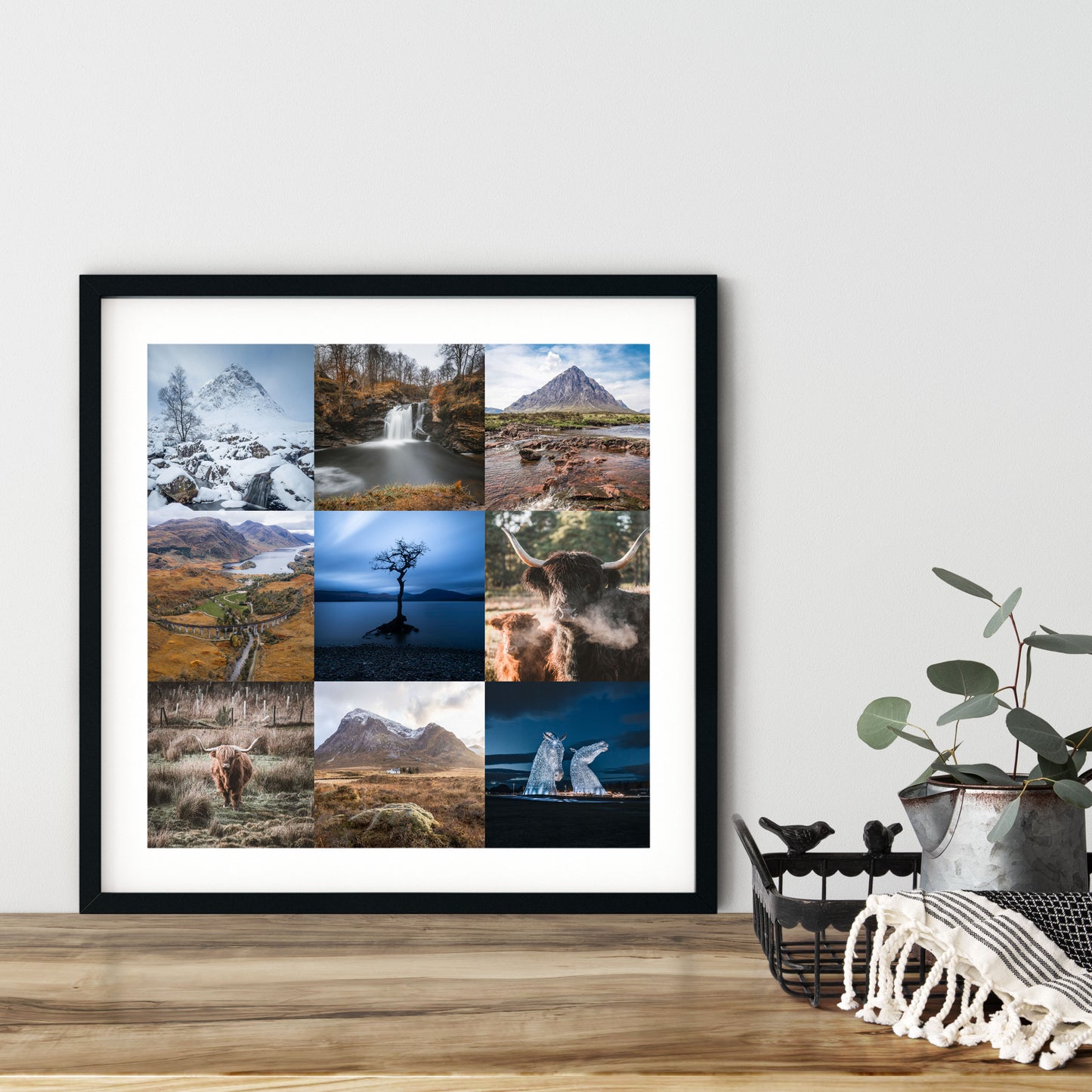 Scottish Highlands special edition collage print
