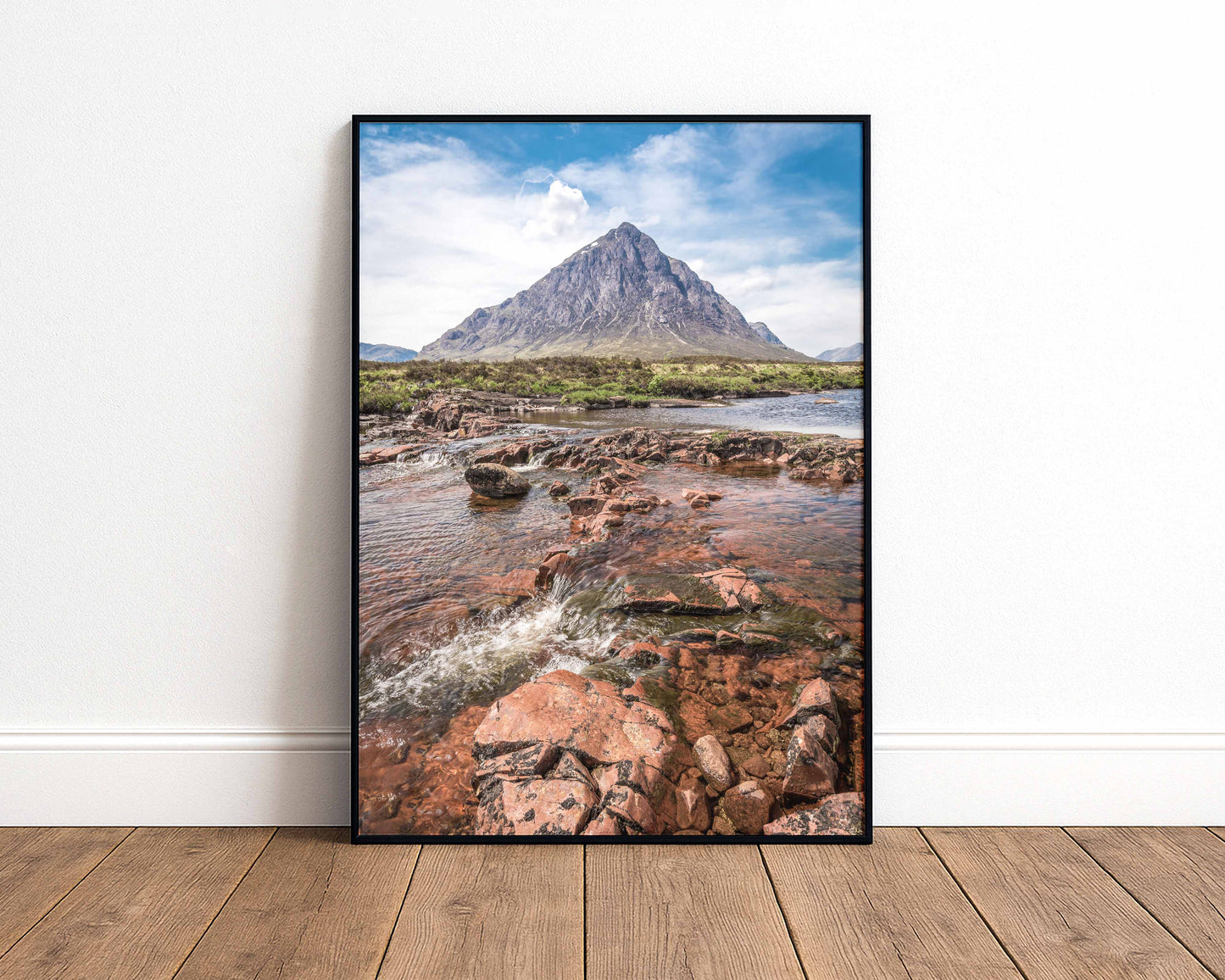 Majestic Glencoe signed and mounted print