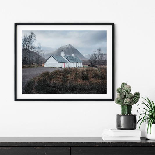 Blackrock cottage, Glencoe print - Kunal Tewari Photography