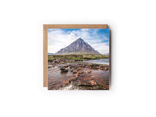 Majestic Glencoe Greeting card - Kunal Tewari Photography