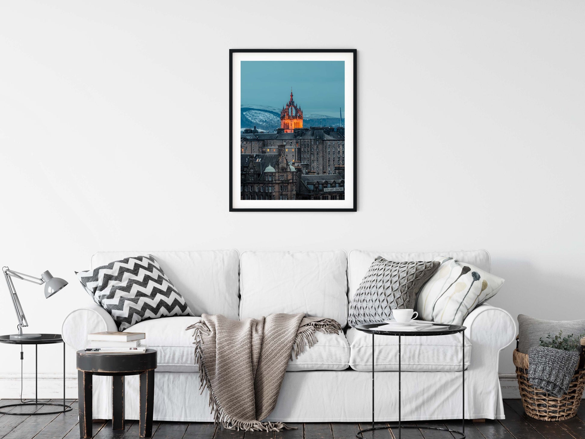 Edinburgh St Giles Cathedral Print | Calton Hill View | Edinburgh Gift | Scotland Photography Wall Art | Scottish Architecture Decor Kunal Tewari Photography